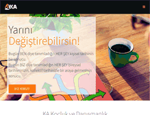Tablet Screenshot of kadanismanlik.com
